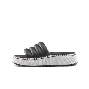 Stylish Black Slide Sandals